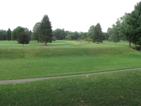 Octagon Earthworks at the golf course